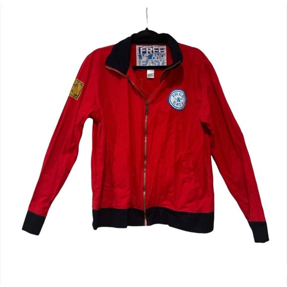 Free & Easy Made in Los Angeles Zip Up Jacket L - Picture 1 of 6